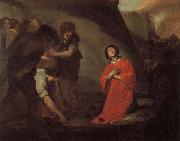 CAVALLINO, Bernardo Stoning of St.Stephen Spain oil painting artist